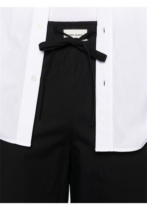 pantaloni pajama unisex neri ENTIRE STUDIOS | ESSS26PA090120015